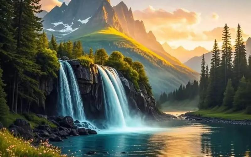 风水头像招财 风景