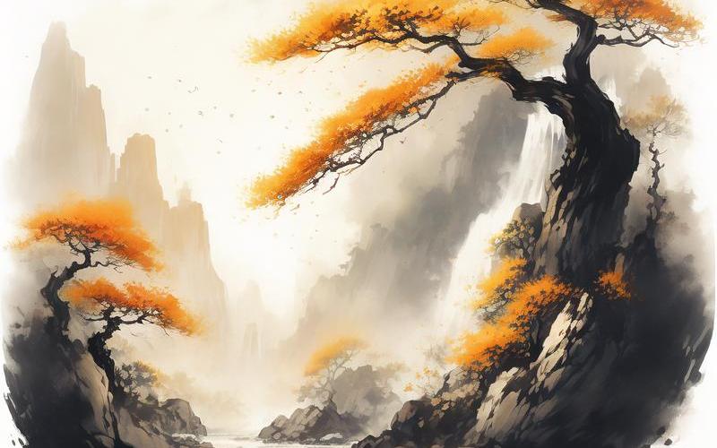 风水头像招财山水视频大全集