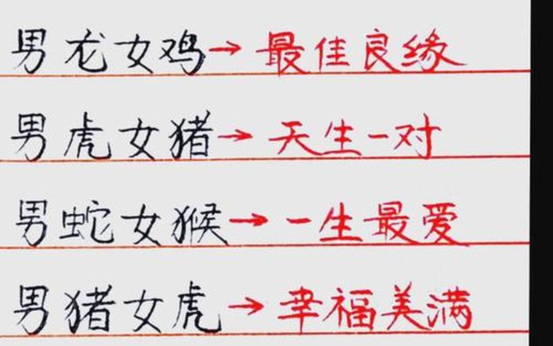 属相婚配禁忌口诀