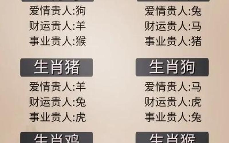 风水属相命理图表