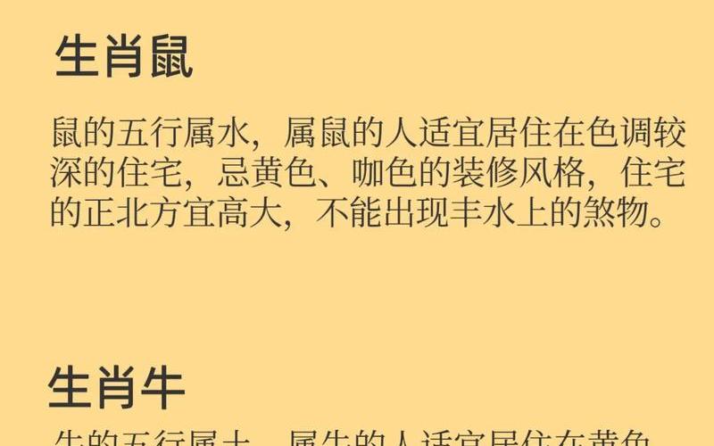 属相风水禁忌大全图解视频