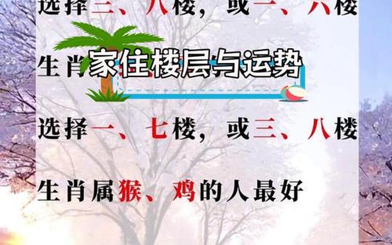 属相住宅哪个楼层好