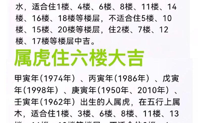 生肖买房楼层最佳选择是几层