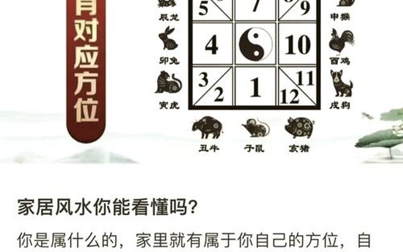 生肖吉凶方位图